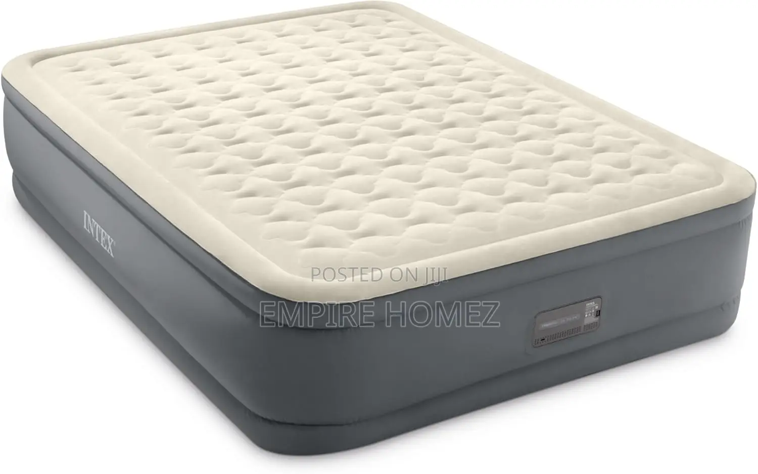 Intex Inflatable Dura-Beam Elevated Premaire With Usb Charging Port