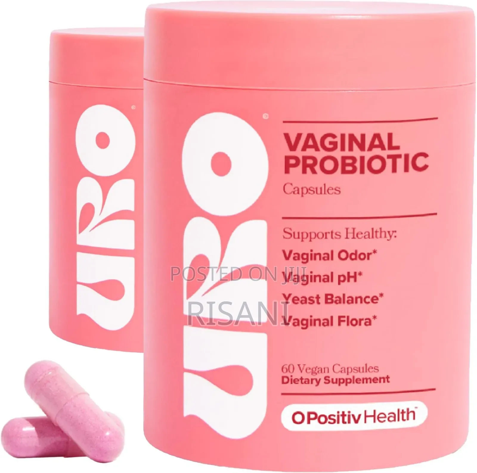 Vaginal Probiotic Capsules -O Positiv Health - Vaginal Ph Odor