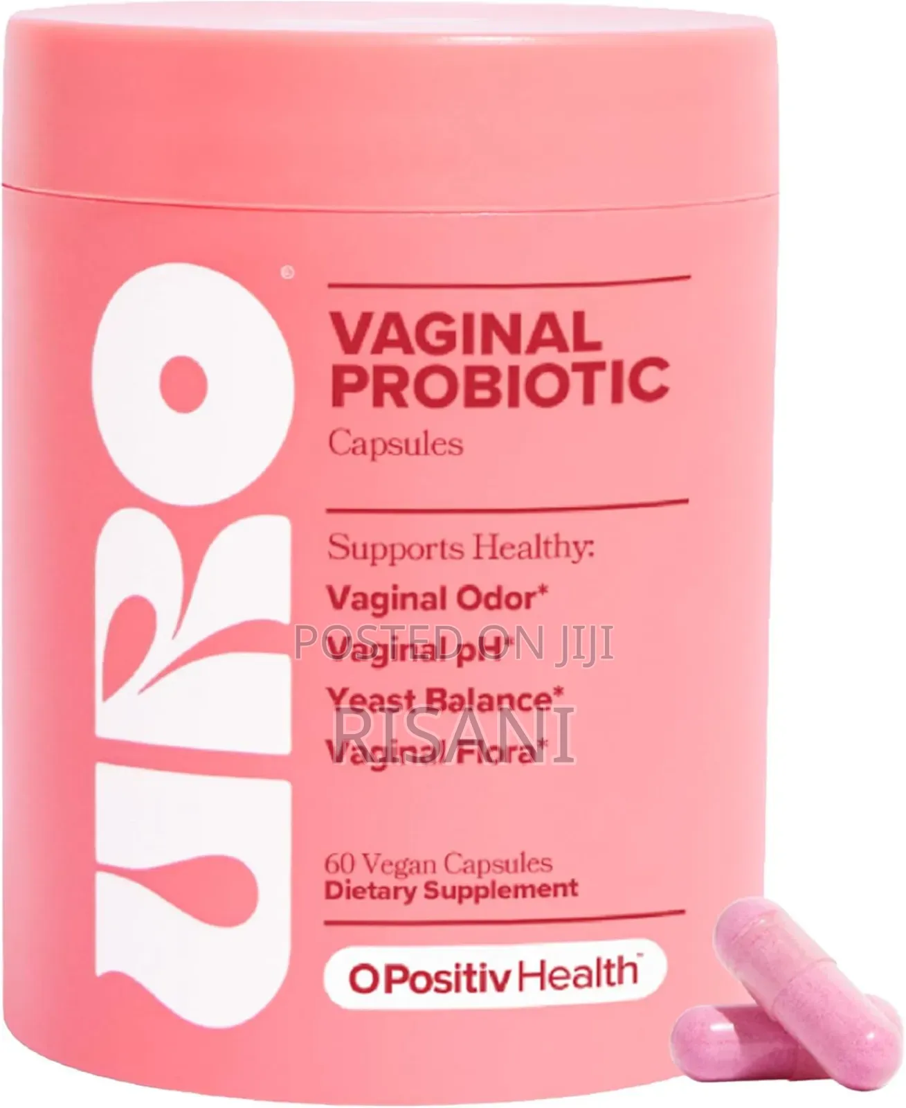 Vaginal Probiotic Capsules -O Positiv Health - Vaginal Ph Odor