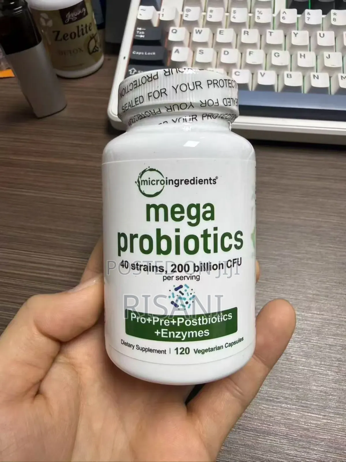 Microingredients Mega Probiotics by 120 Capsules