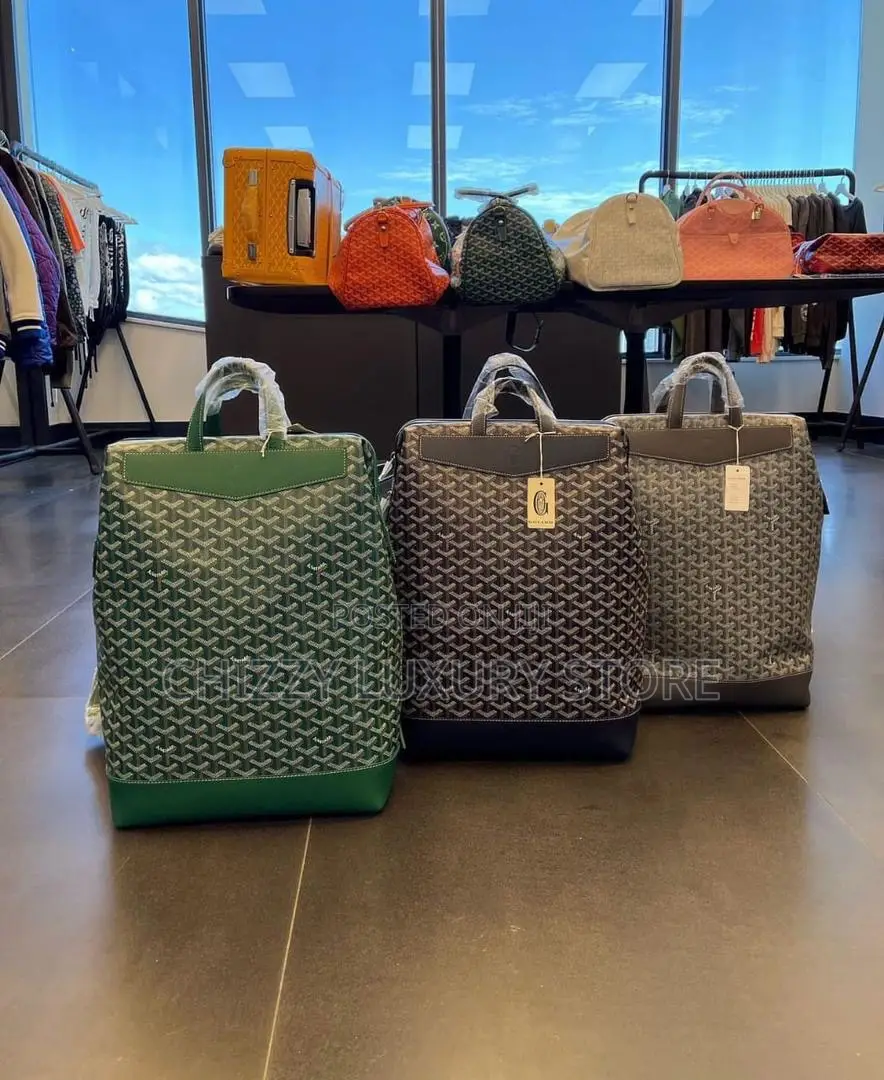 Goyard Quality Luxury Men Duffle Bag/Backpack