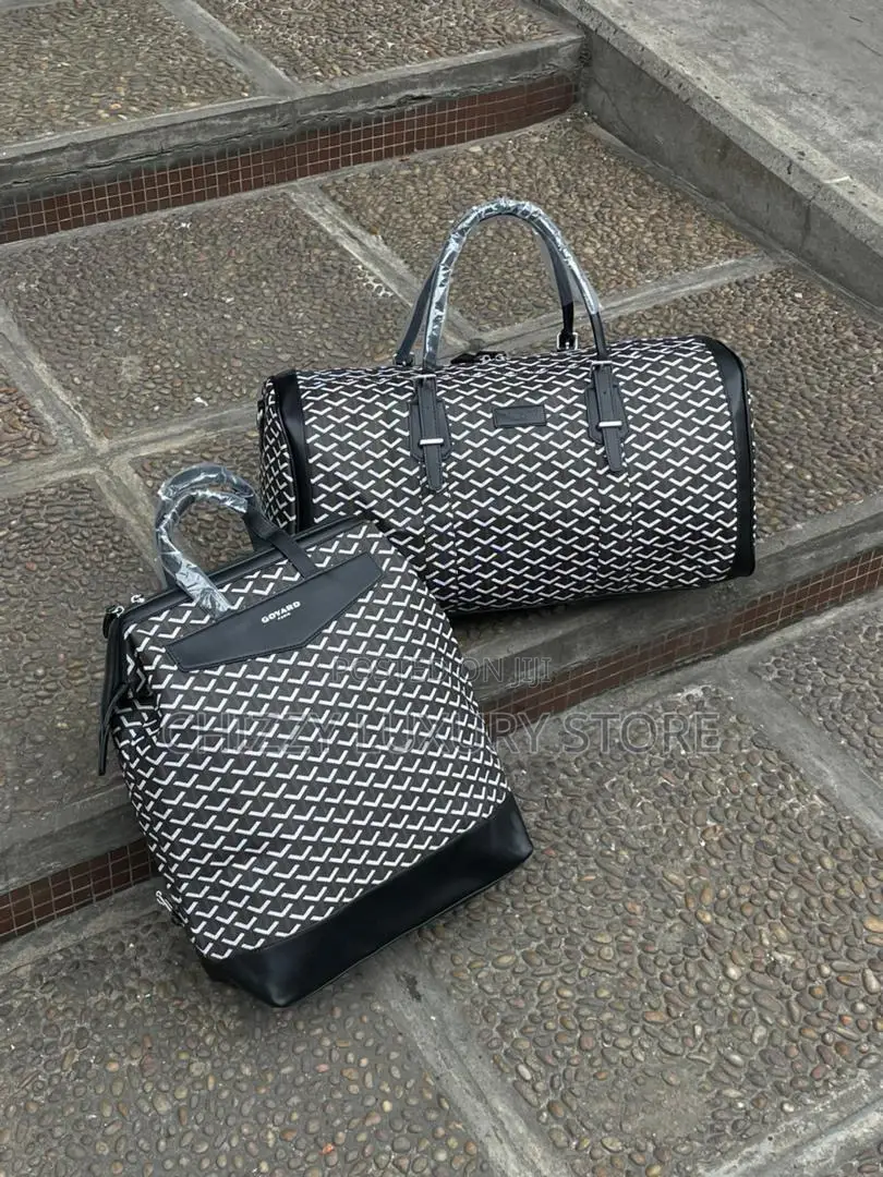 Goyard Quality Luxury Men Duffle Bag/Backpack