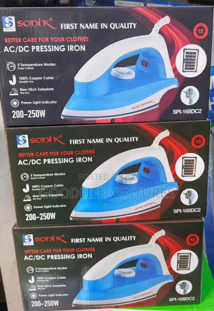 Ac/Dc Pressing Iron