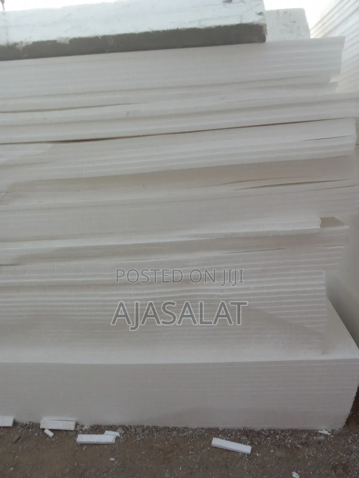 250 by 250 Polystyrene Parapet and Board