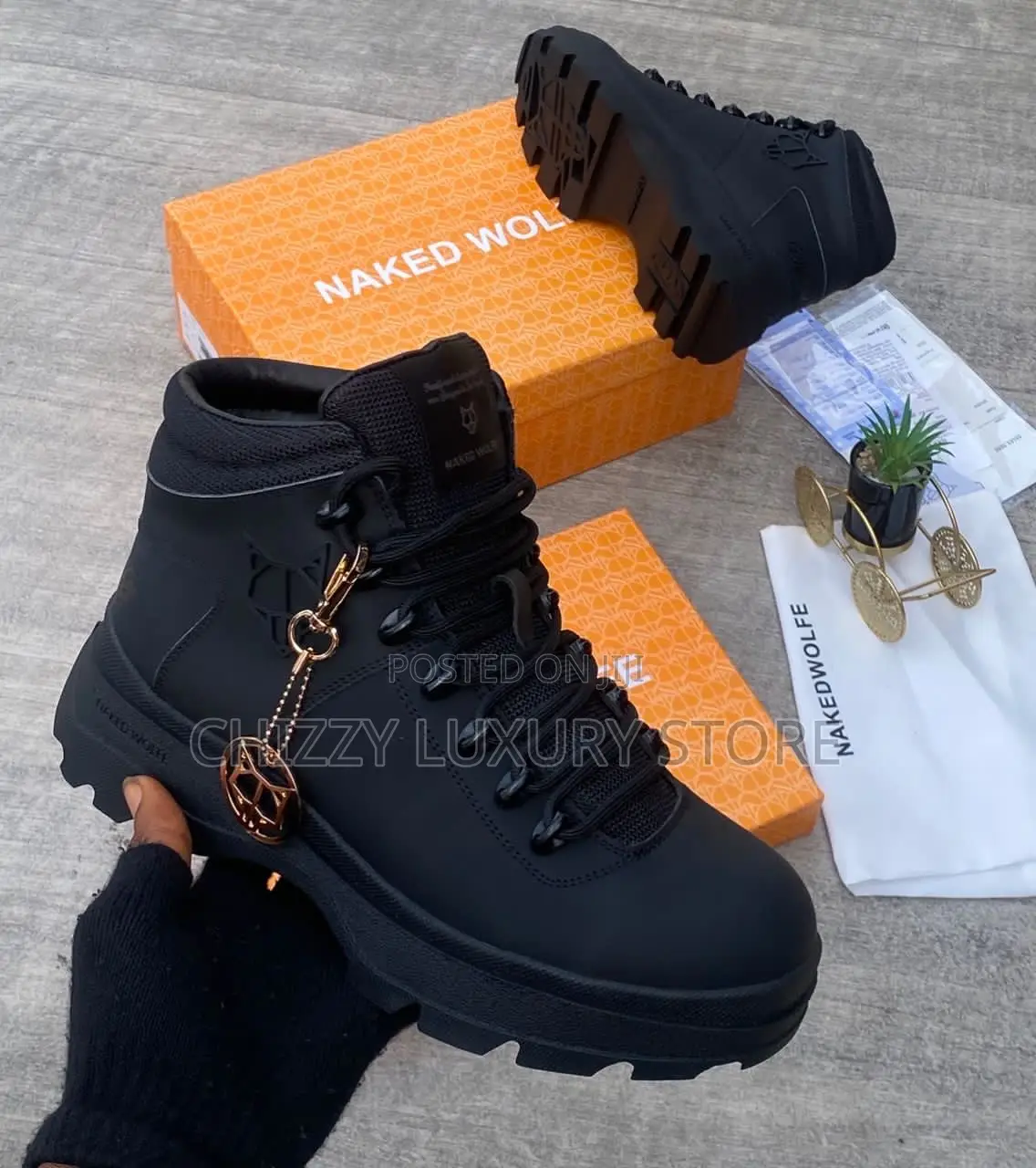 Naked Wolfe Quality Luxury Men Sneakers