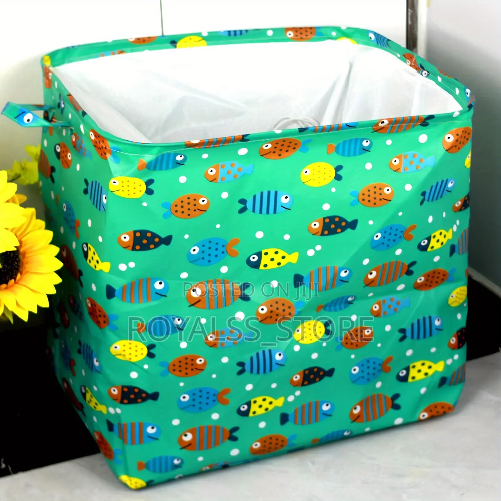 Multicolored Foldable Laundry Basket Laundry Bag 100l Capacity
