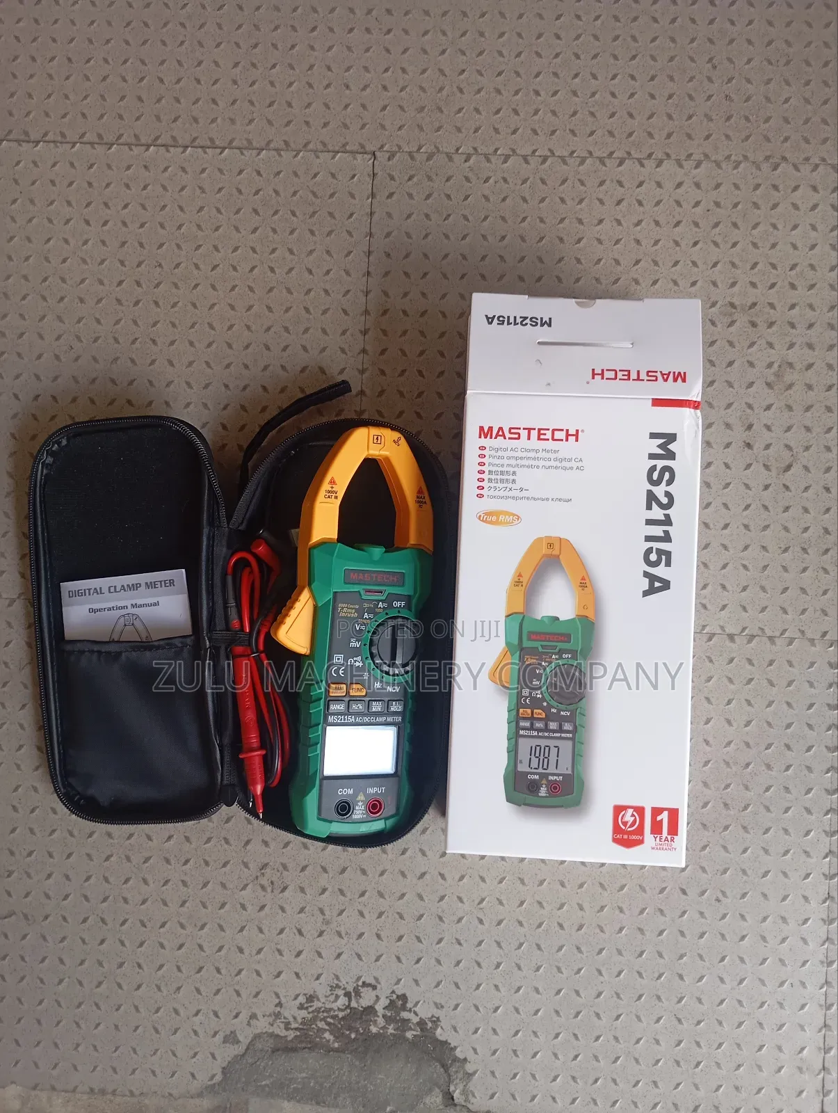 Mastech Clamp Meter Ms2115a Ac/Dc 1000 Amps