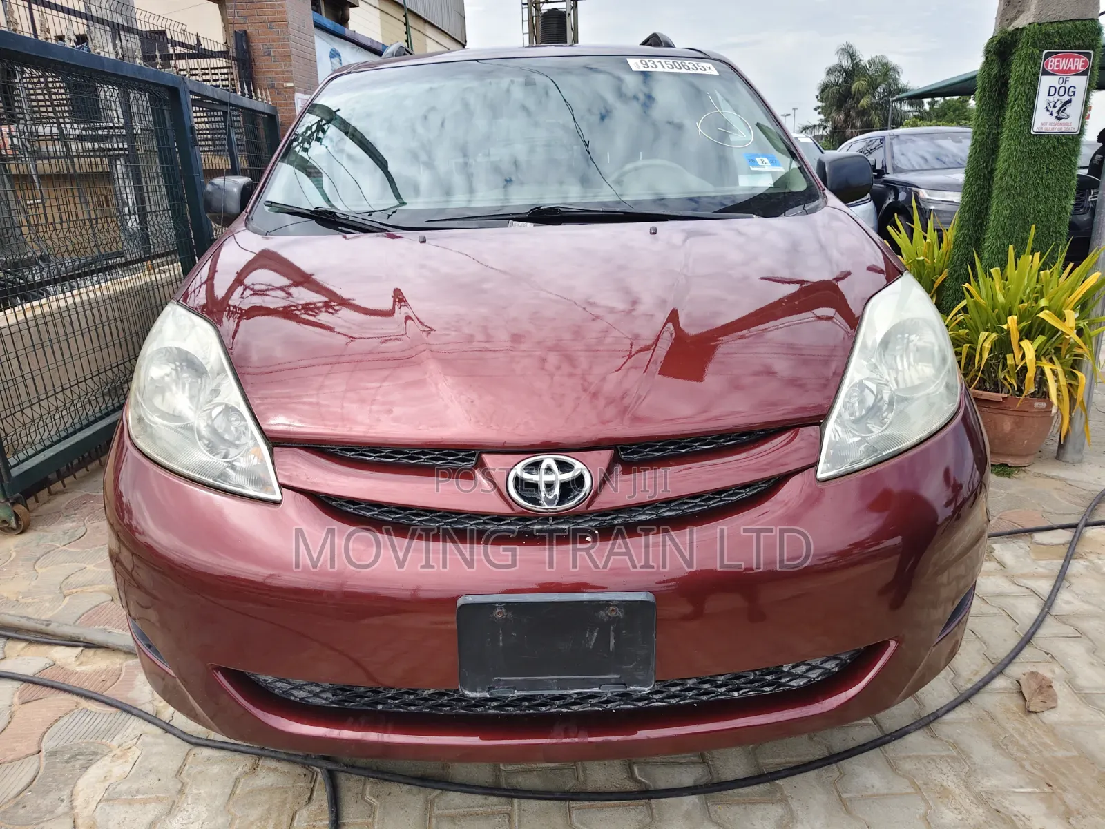 Toyota Sienna LE 4WD 2007 Red