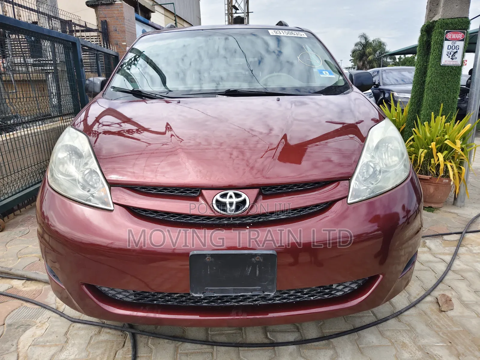 Toyota Sienna LE 4WD 2007 Red