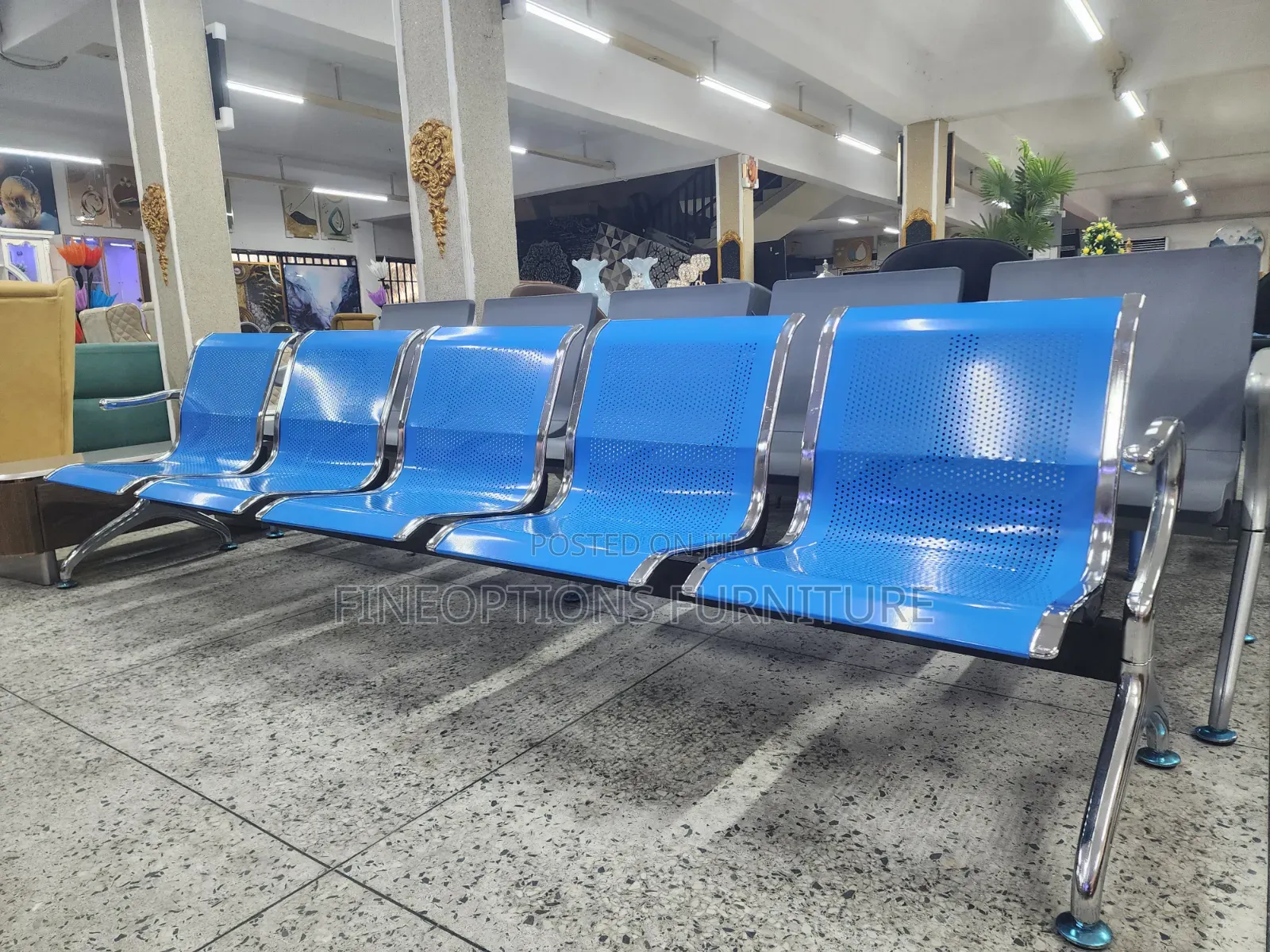 Titan 5-Seater Airport Chair