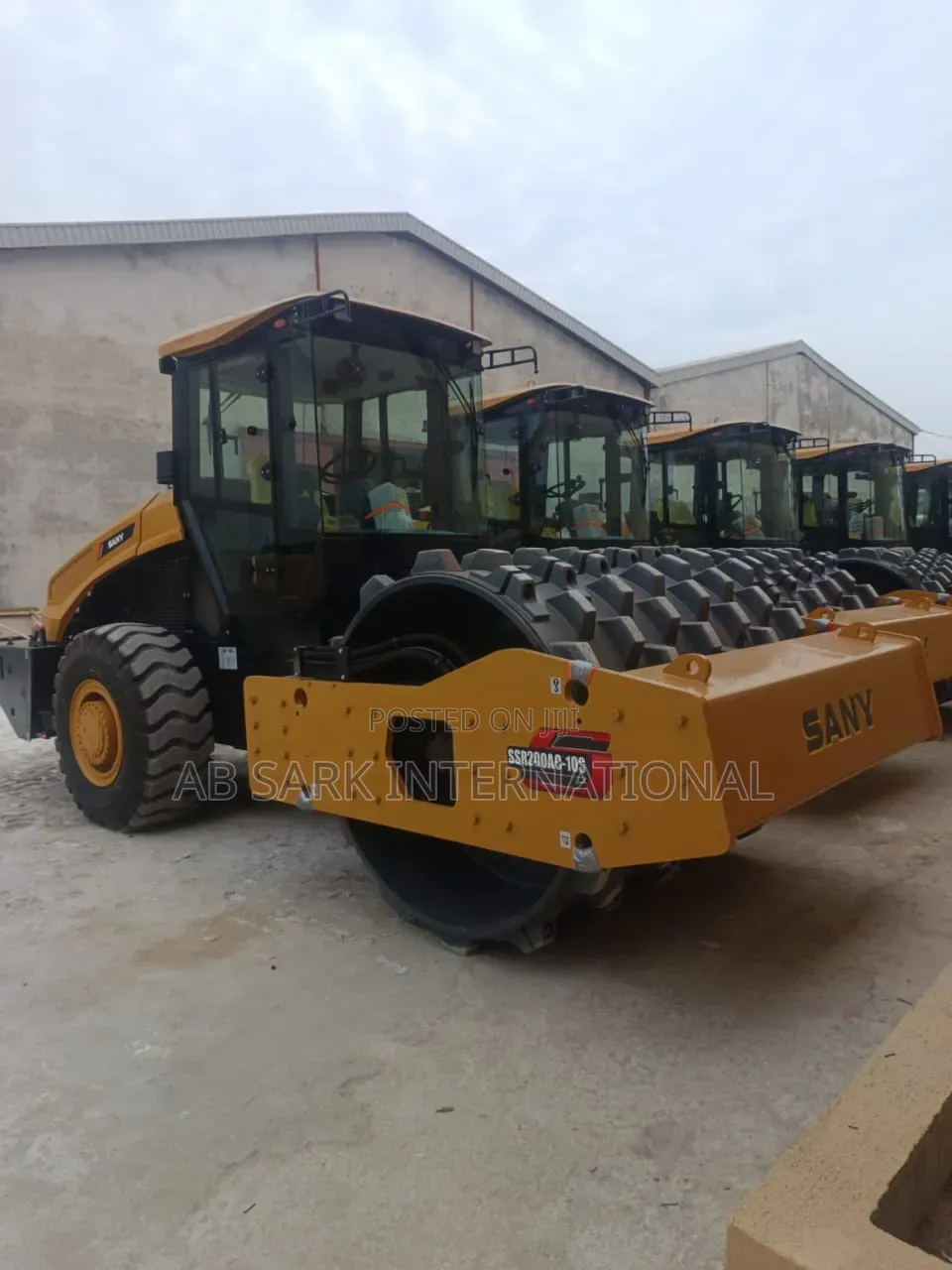 Sany Ssr200c- 10s Sheep Foot Roller (20 Ton)