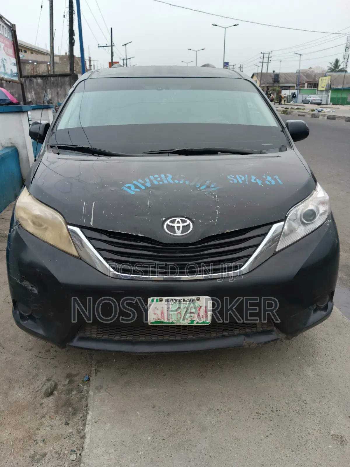 Toyota Sienna XLE 8 Passenger 2012 Black