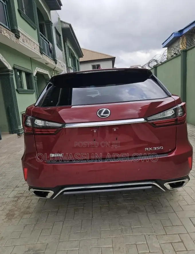 Lexus RX 350 F Sport AWD 2016 Red