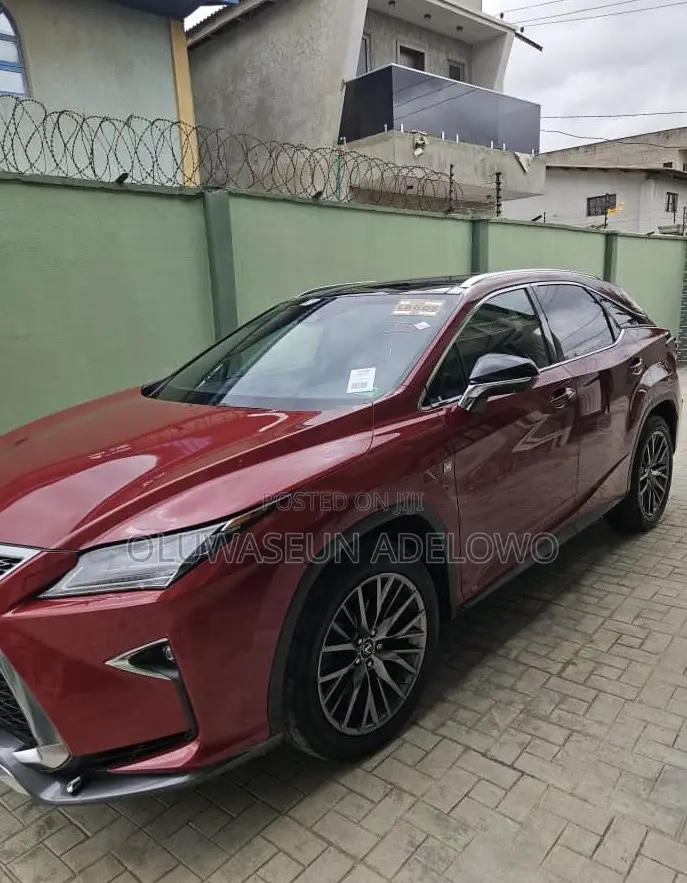 Lexus RX 350 F Sport AWD 2016 Red