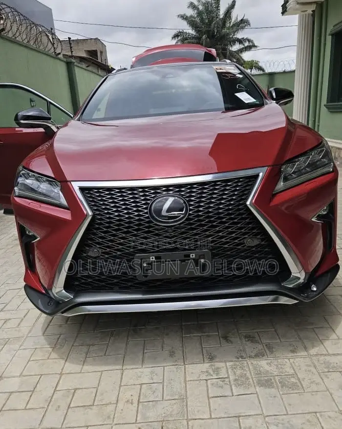 Lexus RX 350 F Sport AWD 2016 Red