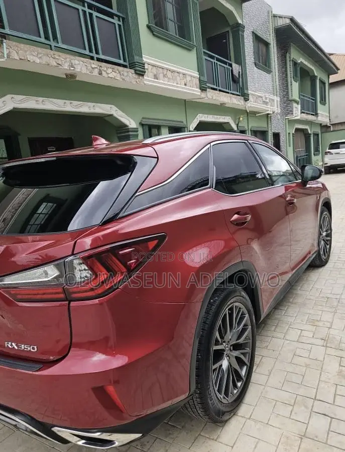 Lexus RX 350 F Sport AWD 2016 Red