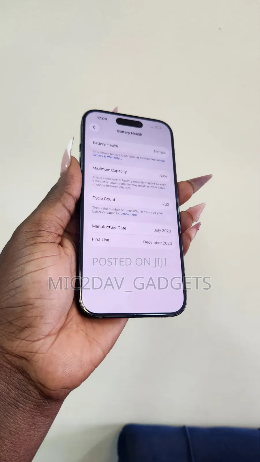 Apple iPhone 15 Pro 128 GB Blue