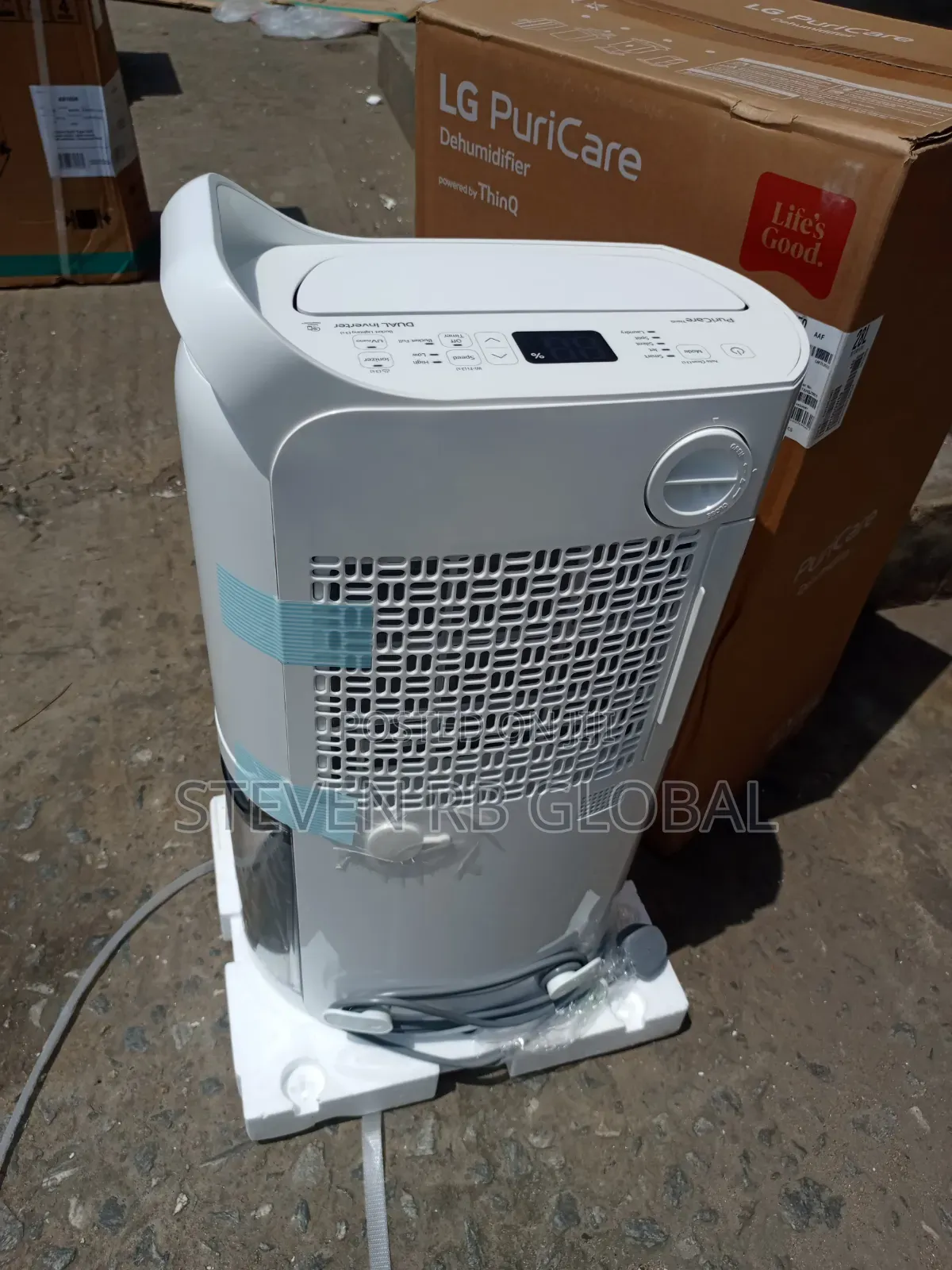 Lg Puricaretm 28l Dual Inverter Dehumidifier | Md16gqwe0
