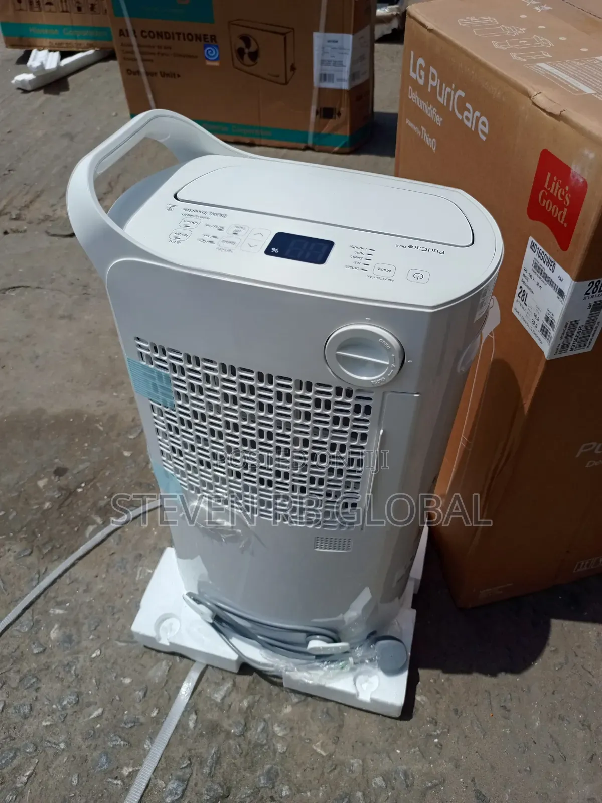 Lg Puricaretm 28l Dual Inverter Dehumidifier | Md16gqwe0