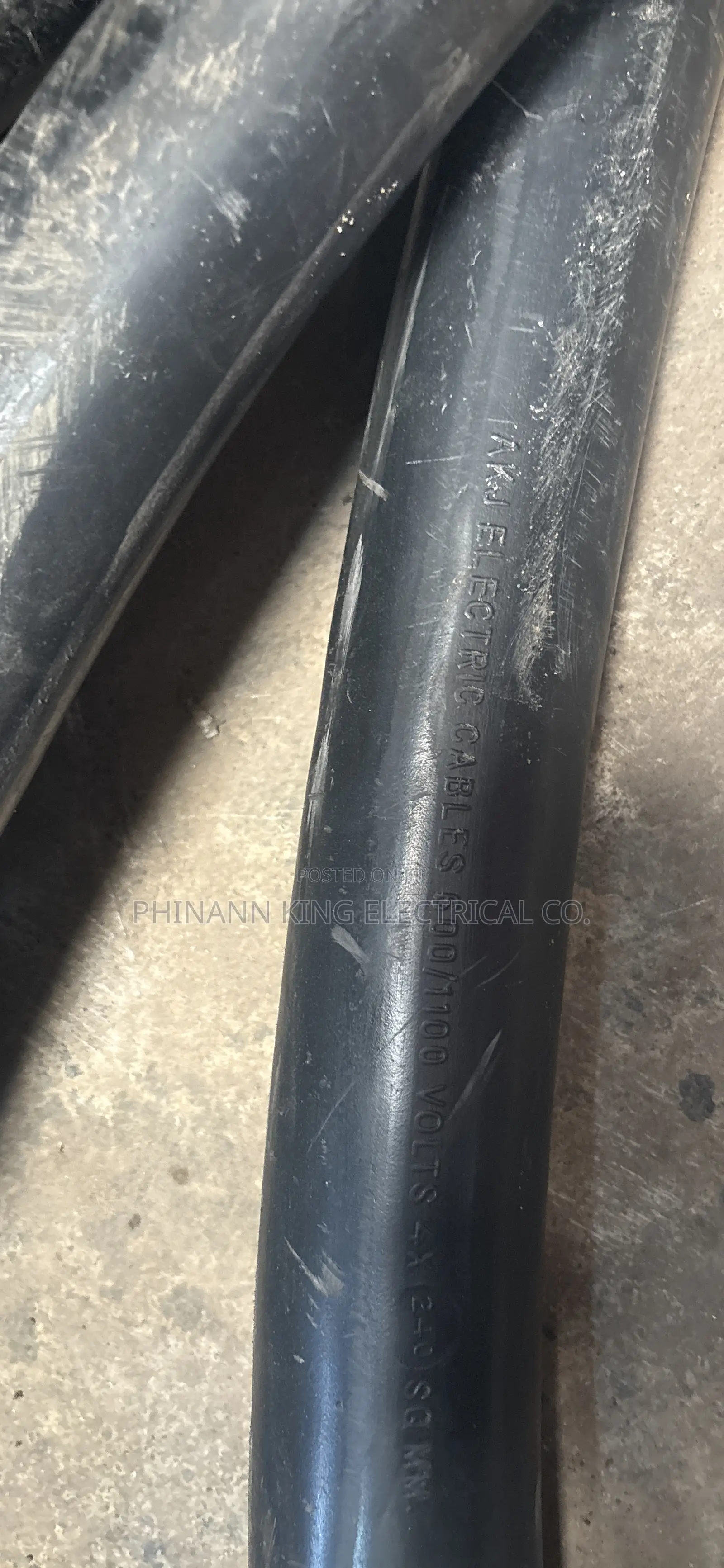 Akj Electical Wire 240mm 4core PVC/PVC Full Gauge