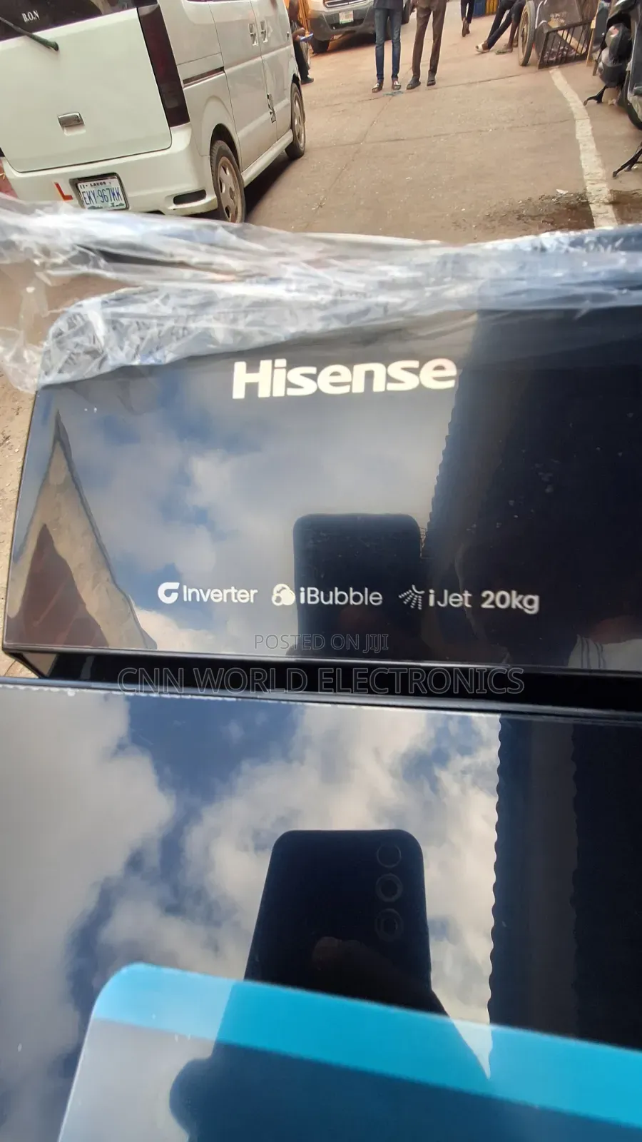 New Hisense 20kg Automatic Top Load Washing Machine (Wt512023db) 1year