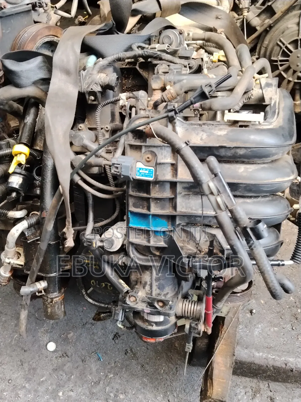 Engine and Gearbox Ford Ranger 2010 2.3 Liters