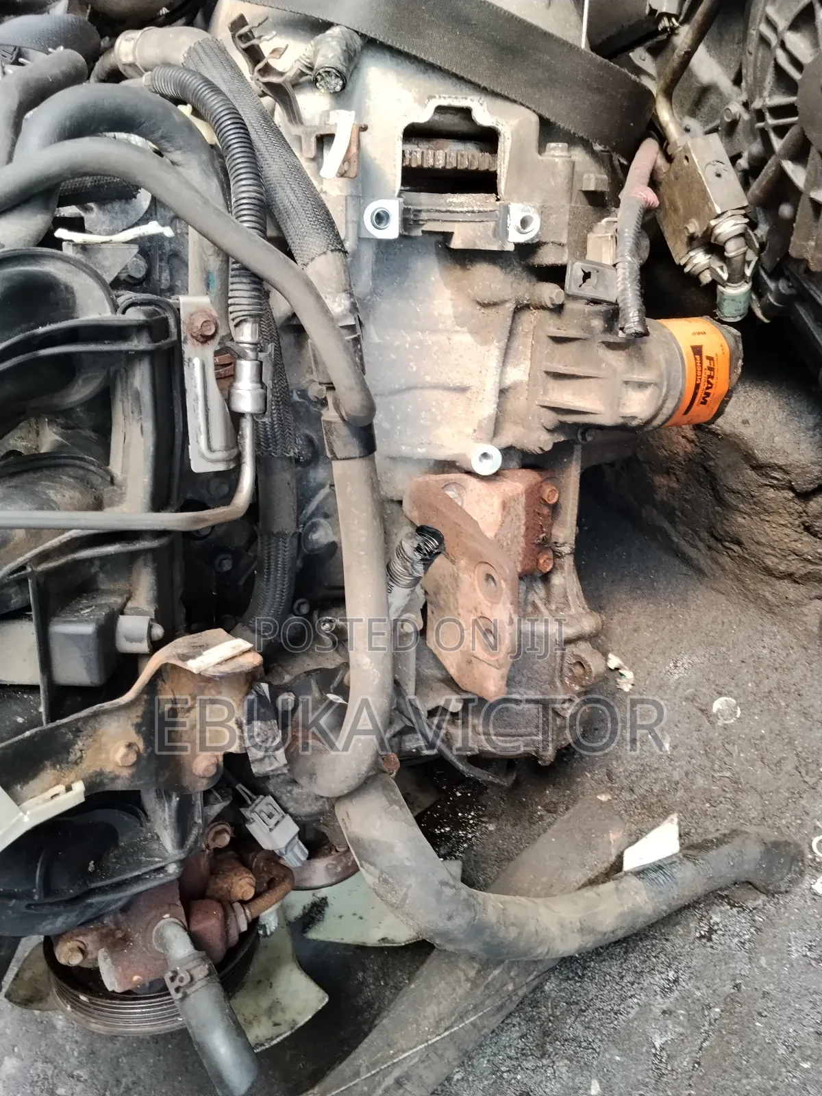 Engine and Gearbox Ford Ranger 2010 2.3 Liters