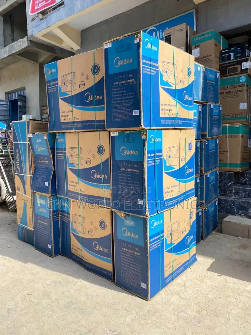 Nnew Midea Inverter Floor Standing Ac 3ton Copper Warranty 1year