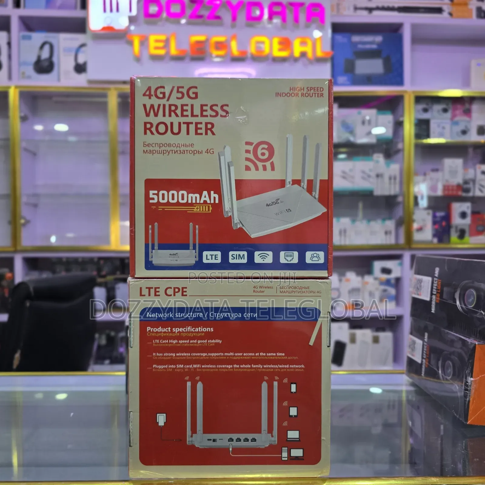 Wr900 4g/5g Wireless Router With a 5000mah Battery