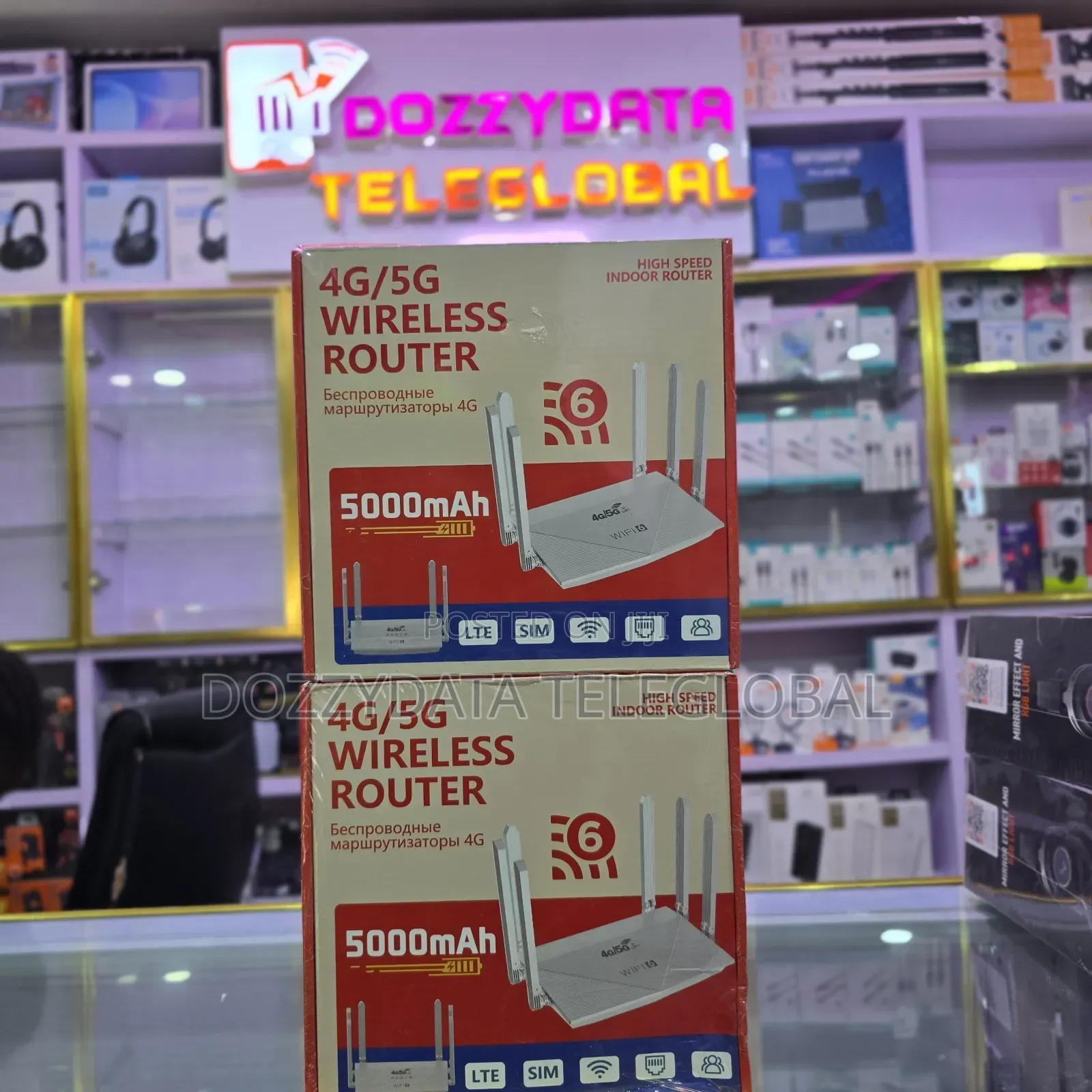 Wr900 4g/5g Wireless Router With a 5000mah Battery