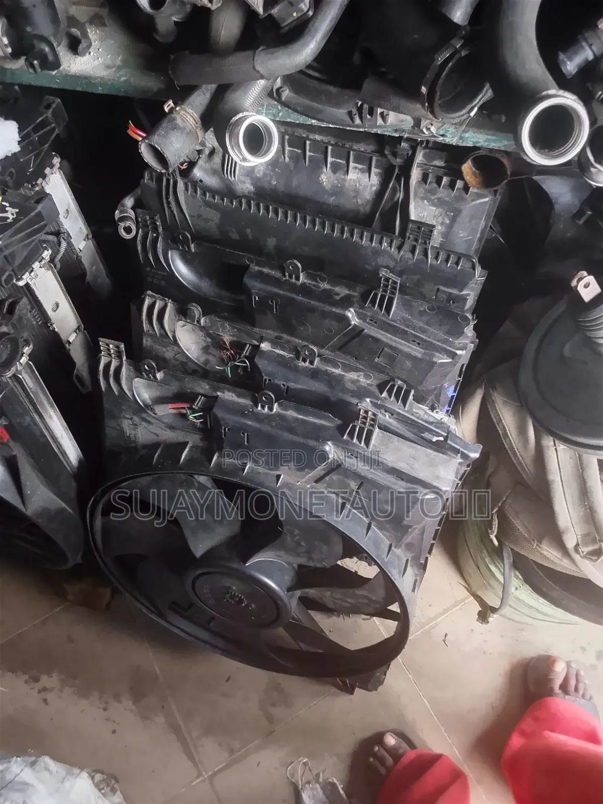 Mercedes Benz Fan,Condenser,Host, Radiator