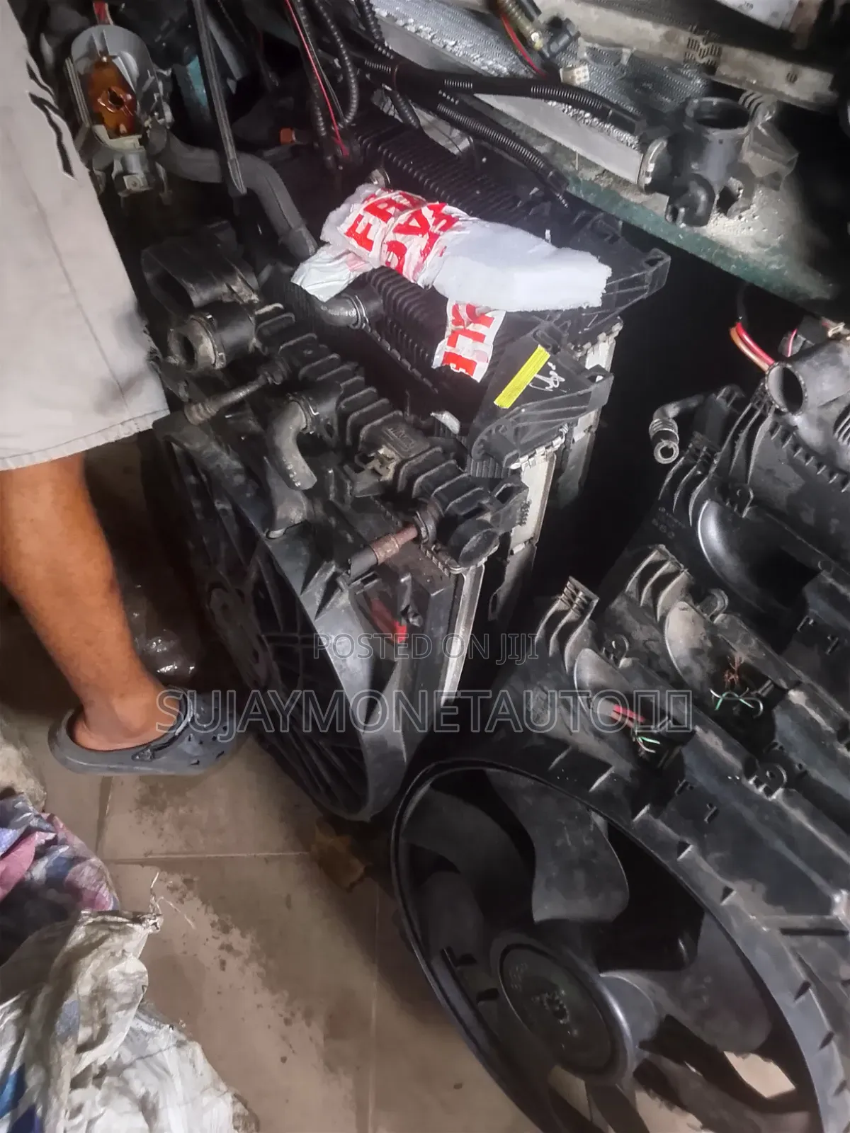Mercedes Benz Fan,Condenser,Host, Radiator