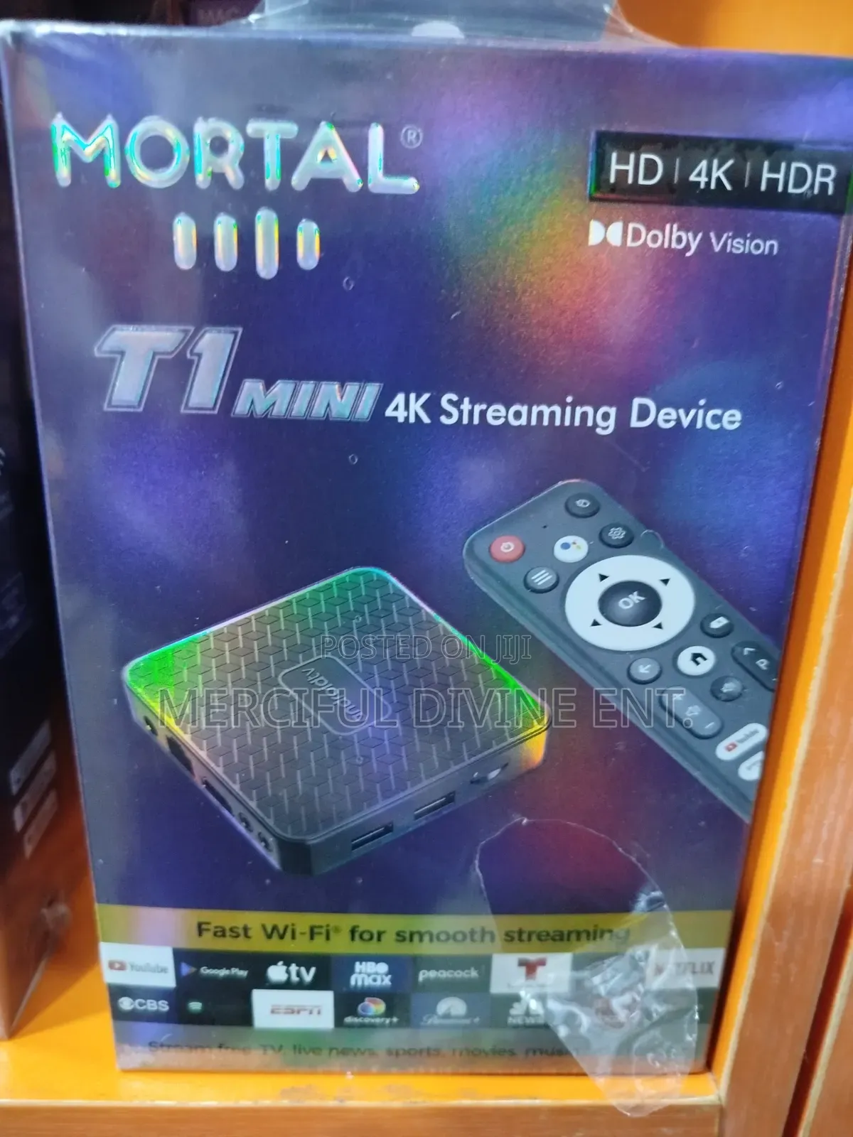 Mortal Streaming Device T1 Fast Wifi for Smooth Streaming