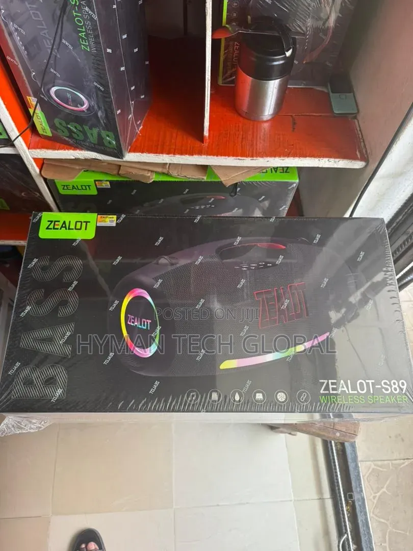 Zealot 250w Super Bass Bluetooth Speaker With 48000mah Battery S89