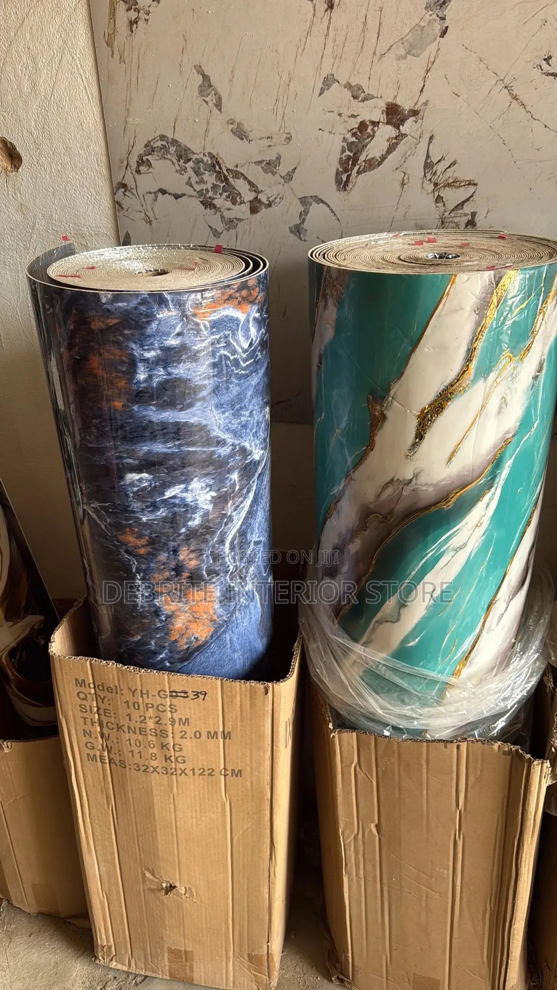 PVC Marble Sticker