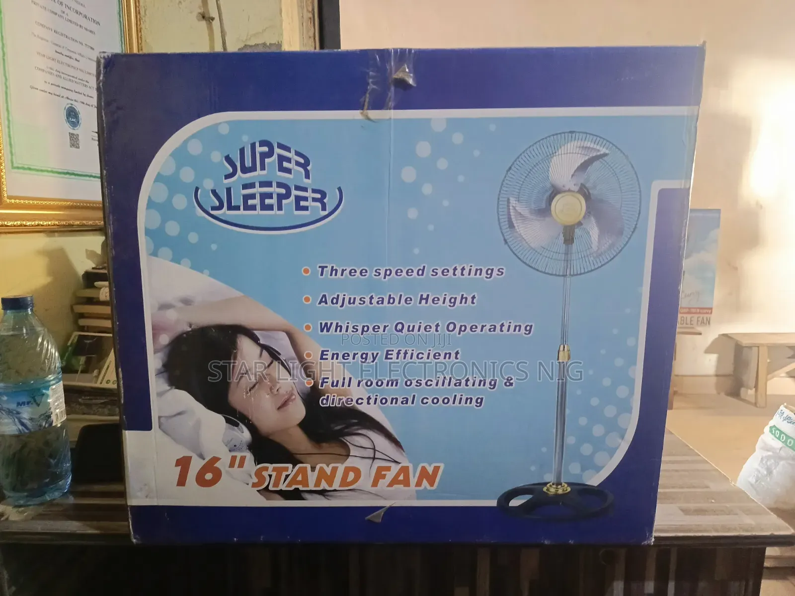 Standing Fan 16 Inches Super Sleeper
