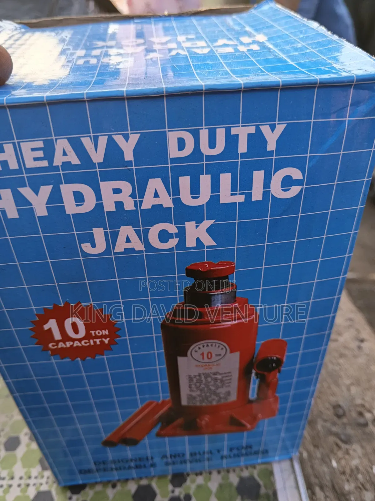 10 Thone Heavy Duty Hydraulic Jack