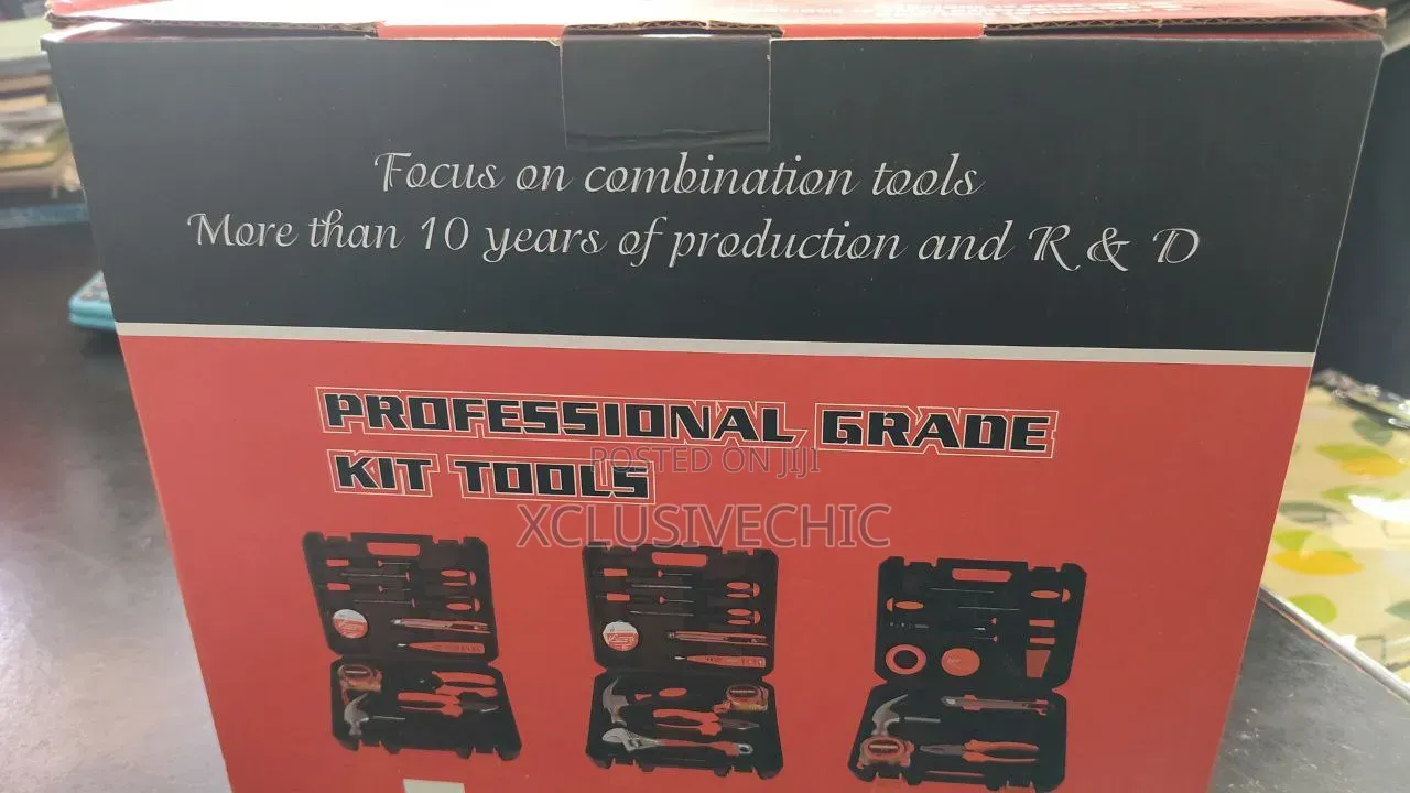 19pcs Tool Box With Accessories
