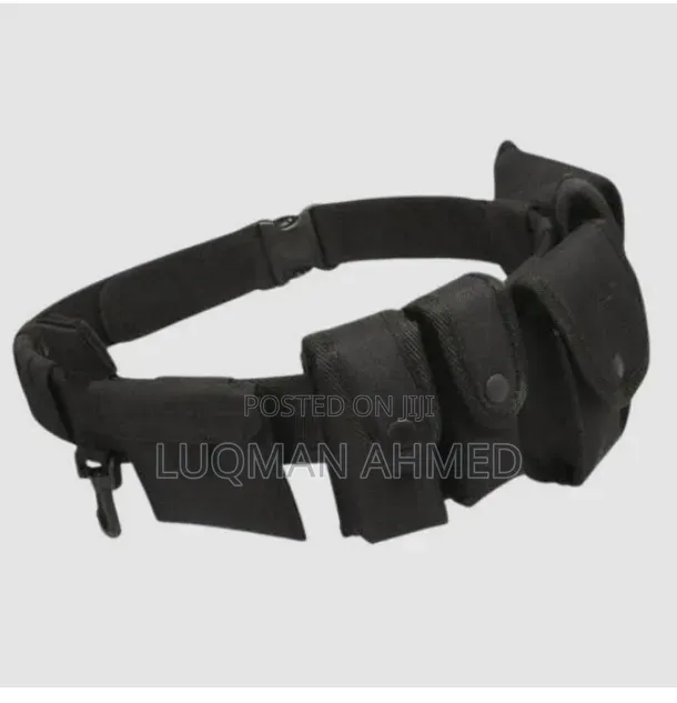 Security Belt With Pouches