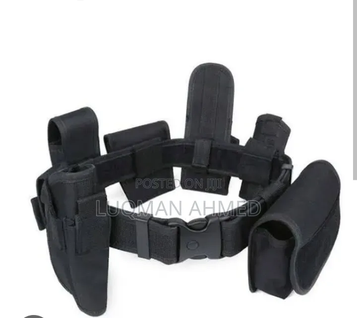 Security Belt With Pouches