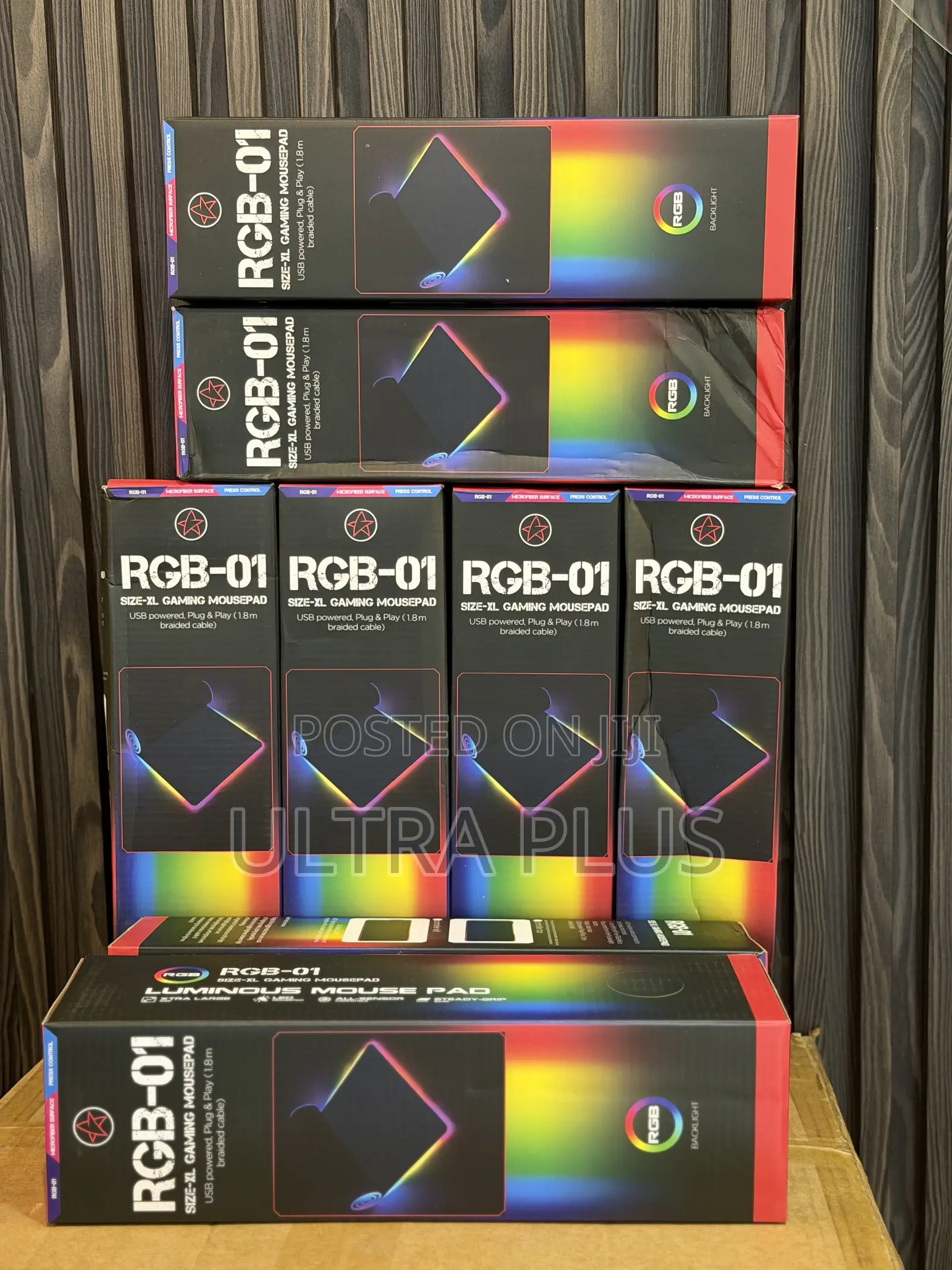 RGB Led Mouse Pad – Usb Powered Gaming Mouse Pad