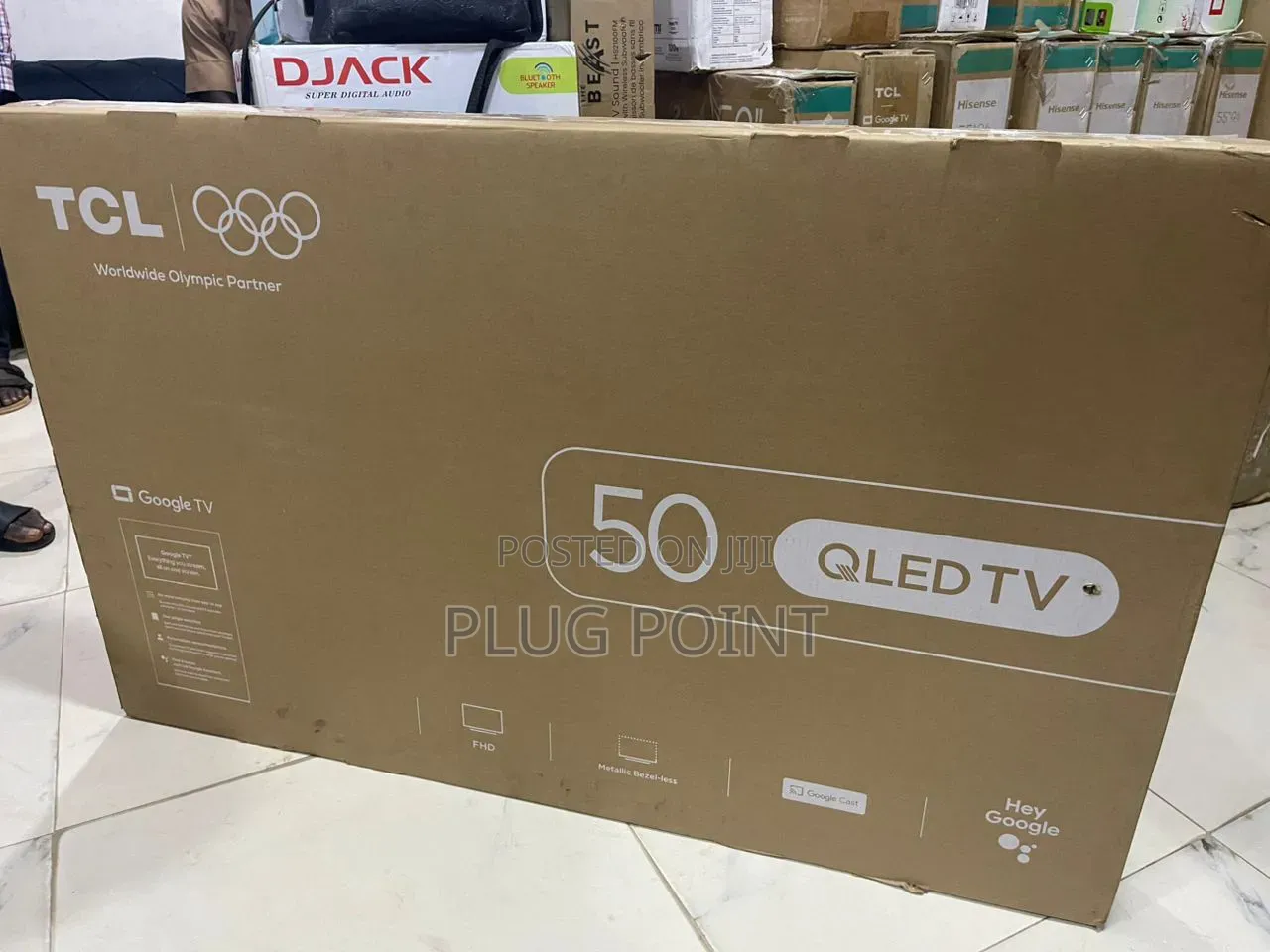 TCL 50-Inch Qled Smart Tv – Powerful Visuals