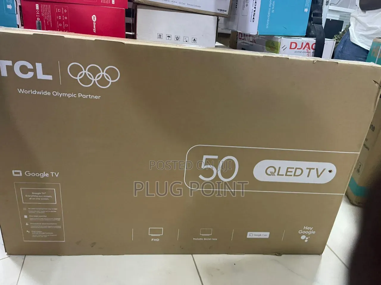 TCL 50-Inch Qled Smart Tv – Powerful Visuals