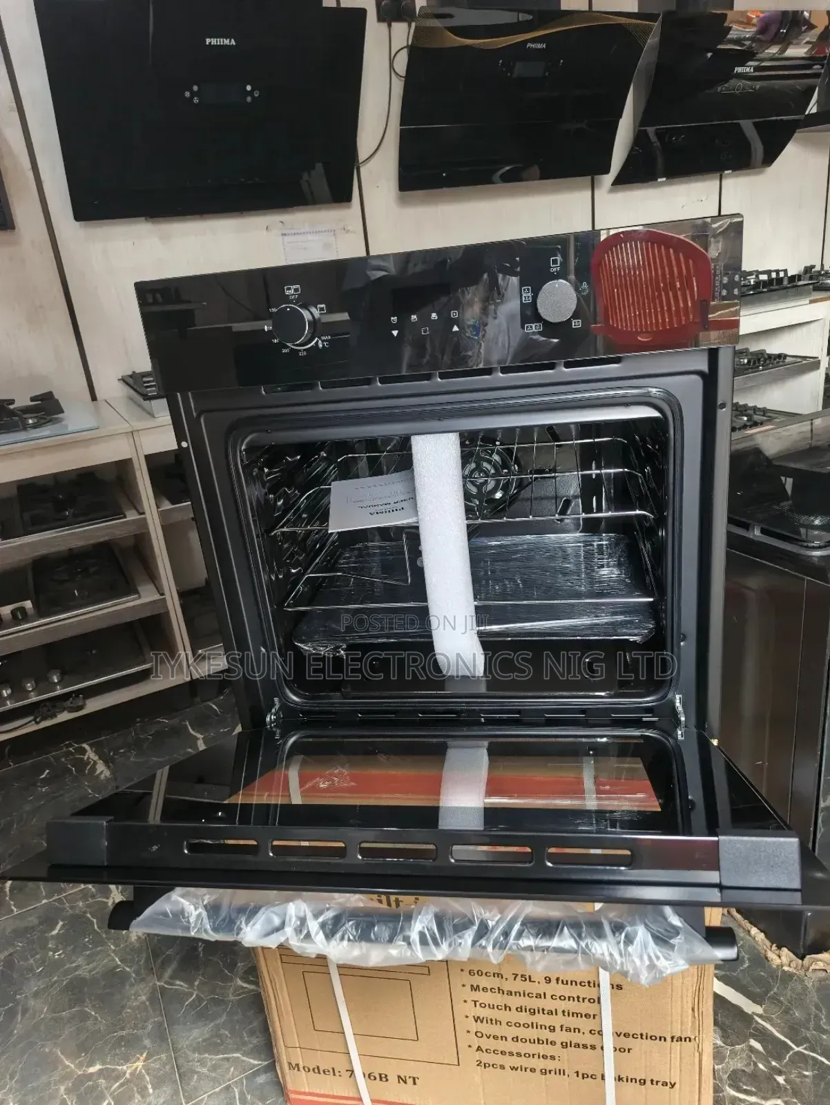 Original Phiima Built-in Gas Ele Oven German Technology