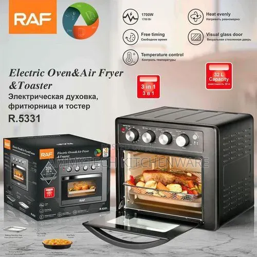 High Quality 3in1 Raf Electric Oven, Air Fryer and Toaster