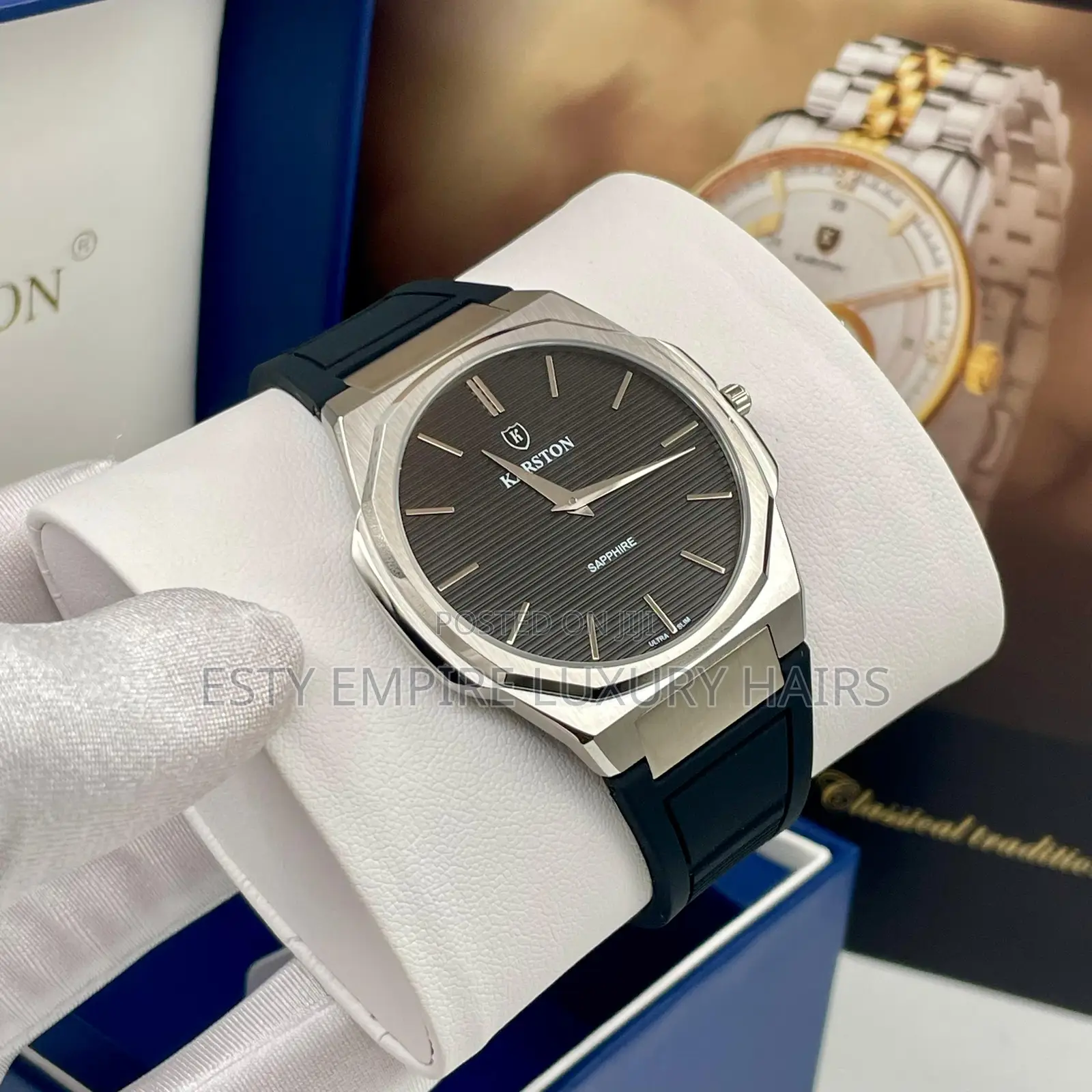 High Quality Luxury Karston Rubber Wristwatch