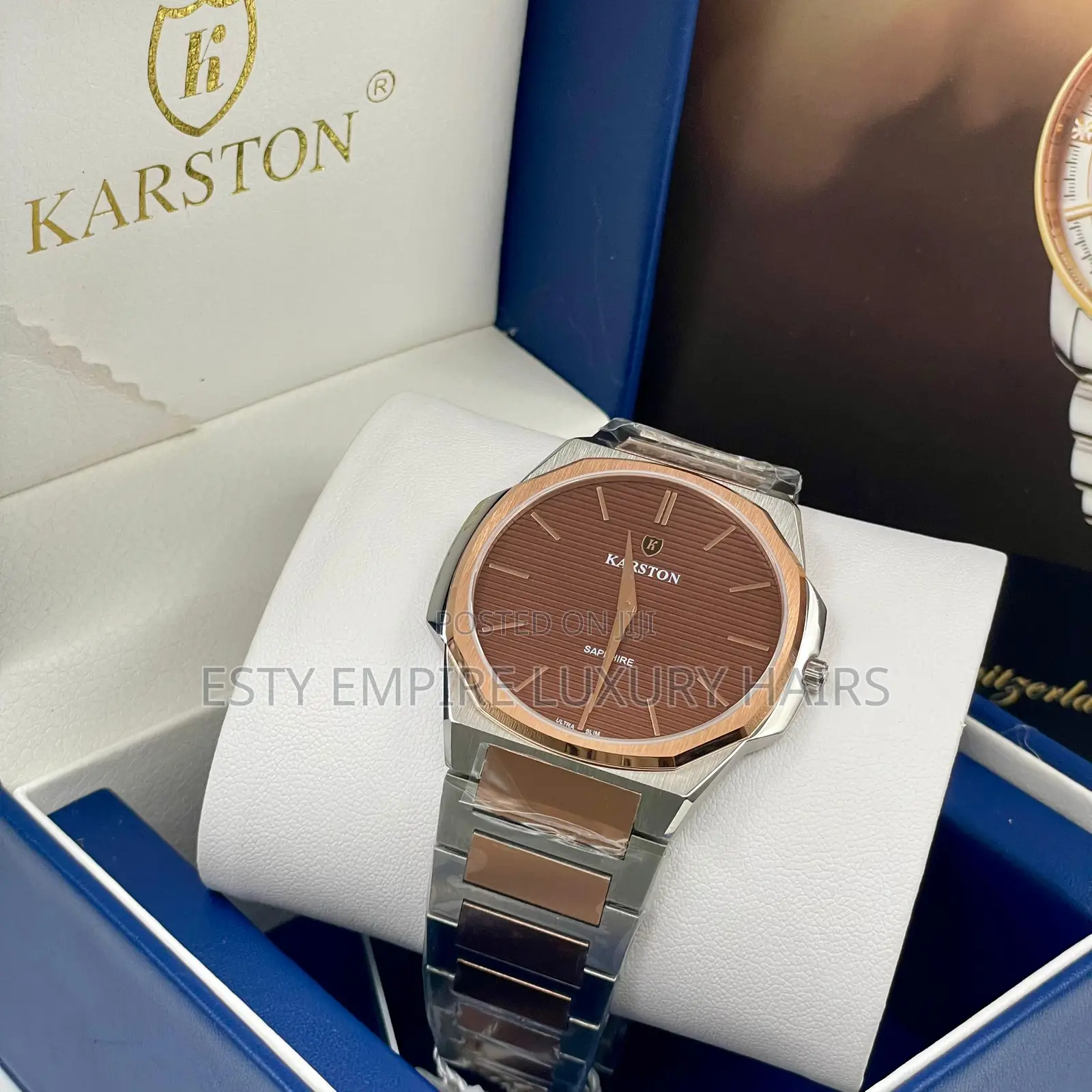 High Quality Luxury Karston Rubber Wristwatch