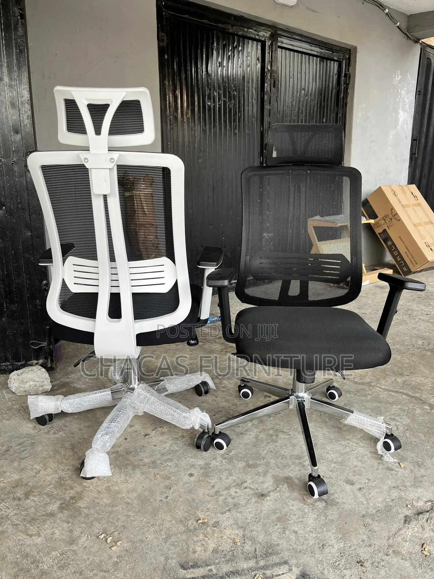 Premium Ergonomic Mesh Office Chair - High-Back Executive Seat