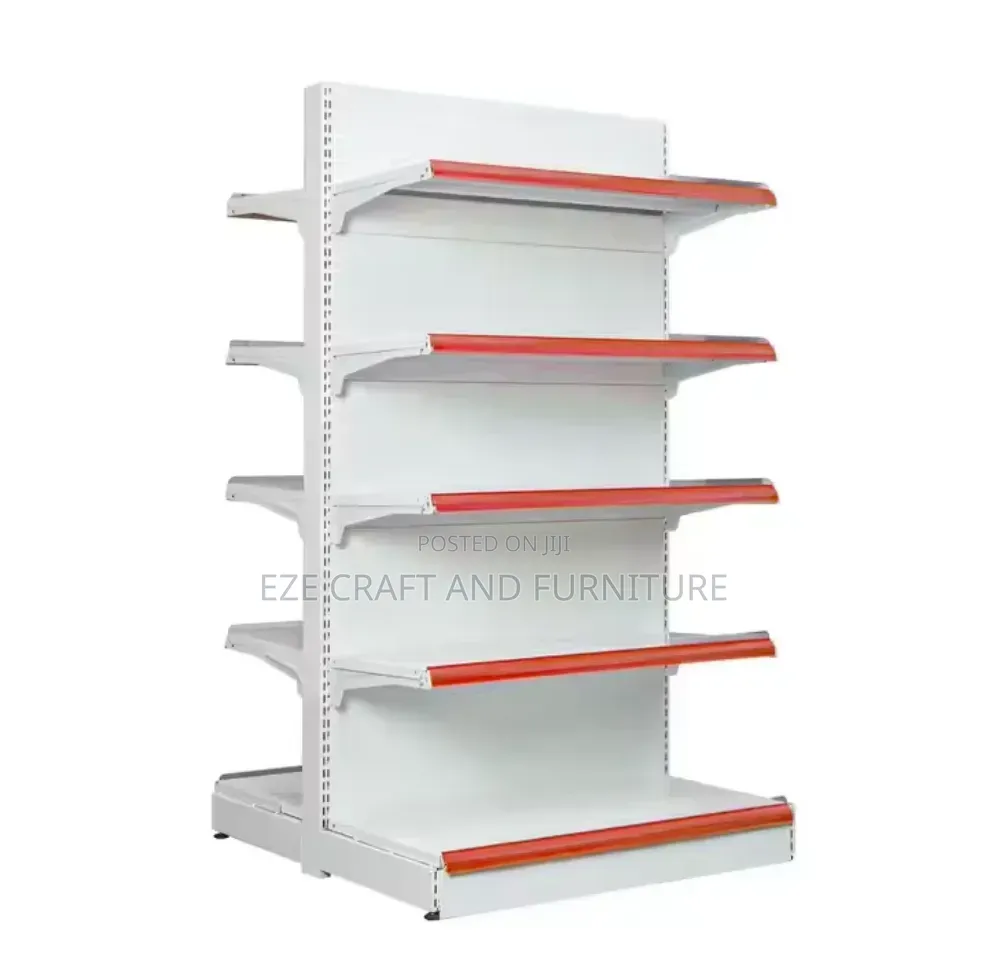 Double Face Quality Super Market Display Rack