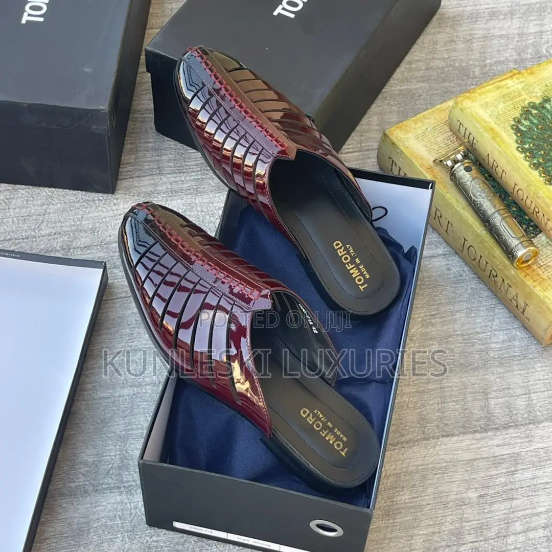 Original Tom Ford Patent Leather Half Shoe Collections